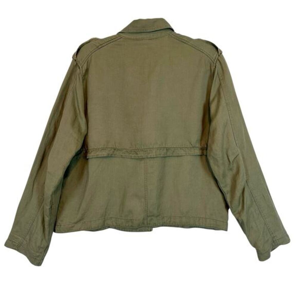 Rails Barclay Sage Double Breasted Utility Jacket Medium Coastal‎ Casual - Picture 16 of 16